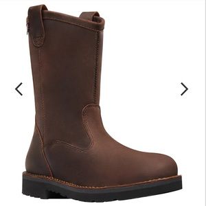 Danner Men's 11" Bull Run Wellington Round Toe Work Boots